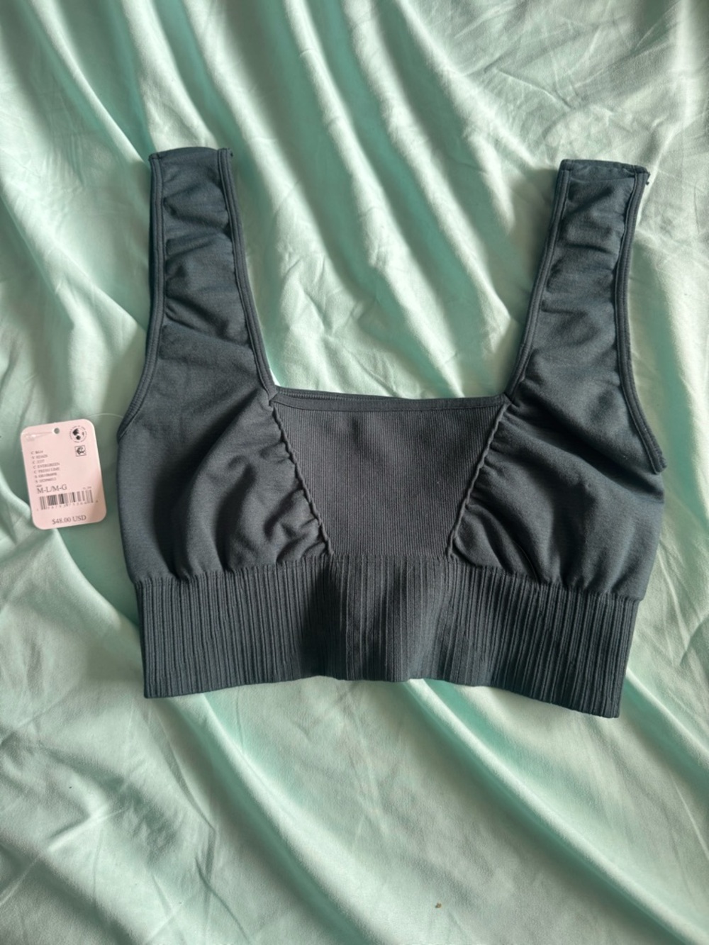 FP Movement Sports Bra Evergreen M/L BNWT - Picture 3 of 6